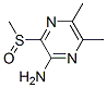 CAS 登录号：87444-28-8， 5,6-二甲基-3-(甲基亚磺酰)-吡嗪胺