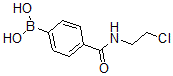 CAS 登录号：874460-05-6， B-[4-[[(2-氯乙基)氨基]羰基]苯基]-硼酸