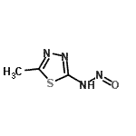 CAS#: 874507-55-8, 5-Methyl-N-nitroso-1,3,4-thiadiazol-2-amine