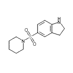 CAS#: 874593-99-4, 5-(1-Piperidinylsulfonyl)indoline
