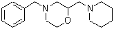 CAS#: 874881-17-1, 4-Benzyl-2-(1-piperidinylmethyl)morpholine