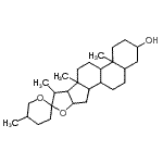 CAS 登录号：87498-44-0， 螺甾烷-3-醇