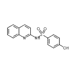 CAS#: 875227-77-3, 4-Hydroxy-N-(2-quinolinyl)benzenesulfonamide