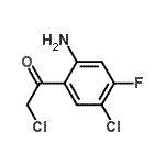CAS 登录号：875305-89-8， 1-(2-氨基-5-氯-4-氟苯基)-2-氯乙酮