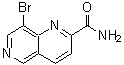 CAS#: 875514-62-8, 8-Bromo-1,6-naphthyridine-2-carboxamide