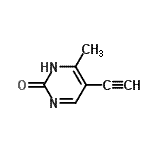 CAS#: 87573-91-9, 5-Ethynyl-6-methyl-2(1H)-pyrimidinone