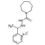 CAS#: 87587-17-5, 2-[2-[1-(1-Thiocarboxyhexahydro-1H-Azepin-2-Yl)Hydrazino]Ethyl]Pyridine 1-Oxide