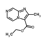 CAS#: 87597-23-7, Ethyl 2-methylimidazo[1,2-a]pyrazine-3-carboxylate