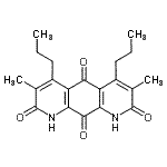 CAS#: 87614-40-2, 3,7-Dimethyl-4,6-dipropylpyrido[3,2-g]quinoline-2,5,8,10(1H,9H)-tetrone