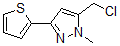 CAS#: 876316-96-0, 5-(Chloromethyl)-1-Methyl-3-(2-Thienyl)-1H-Pyrazole