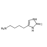 CAS#: 876479-83-3, 4-(4-Aminobutyl)-1,3-dihydro-2H-imidazole-2-thione
