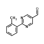 CAS#: 876710-73-5, 2-(2-Methylphenyl)-5-pyrimidinecarbaldehyde