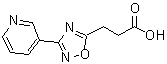 CAS#: 876716-11-9, 3-[3-(3-Pyridinyl)-1,2,4-oxadiazol-5-yl]propanoic acid