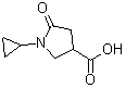 CAS#: 876716-43-7, 1-Cyclopropyl-5-oxo-3-pyrrolidinecarboxylic acid