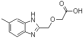 CAS#: 876716-55-1, [(6-Methyl-1H-benzimidazol-2-yl)methoxy]acetic acid