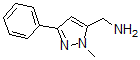 CAS#: 876728-39-1, 1-Methyl-3-Phenyl-1H-Pyrazole-5-Methanamine