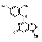 CAS#: 87686-36-0, 4-[(2,4-Dimethylphenyl)amino]-1-methyl-1,2-dihydro-6H-pyrazolo[3,4-d]pyrimidin-6-one