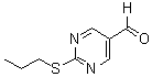 CAS#: 876890-33-4, 2-(Propylsulfanyl)-5-pyrimidinecarbaldehyde