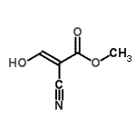 CAS 登录号：87698-54-2， 甲基(2E)-2-氰基-3-羟基丙烯酸酯