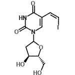 CAS#: 87727-68-2, 2'-Deoxy-5-[(Z)-2-iodovinyl]uridine