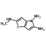 CAS#: 877396-26-4, N<sup>2</sup>-Methyl-4H-furo[3,2-b]pyrrole-2,4,5-triamine