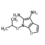 CAS#: 877397-11-0, 6-Isopropoxy-6H-furo[2,3-b]pyrrole-4,5-diamine