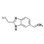 CAS#: 87765-90-0, (5-Vinyl-1H-benzimidazol-2-yl)methanethiol