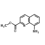 CAS 登录号：87831-39-8， 甲基8-氨基-2-喹啉羧酸酯