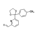 CAS#: 87848-97-3, 6-[2-(4-Methylphenyl)-1,3-dioxolan-2-yl]-2-pyridinecarbaldehyde