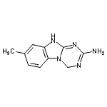 CAS#: 878633-90-0, 8-Methyl-4,10-dihydro[1,3,5]triazino[1,2-a]benzimidazol-2-amine