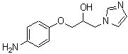 CAS#: 878668-47-4, 1-(4-Aminophenoxy)-3-(1H-imidazol-1-yl)-2-propanol