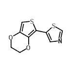 CAS#: 878801-62-8, 5-(2,3-Dihydrothieno[3,4-b][1,4]dioxin-5-yl)-1,3-thiazole