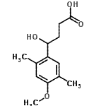CAS#: 879053-36-8, 4-Hydroxy-4-(4-methoxy-2,5-dimethylphenyl)butanoic acid