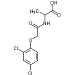CAS#: 879123-74-7, N-[(2,4-Dichlorophenoxy)acetyl]alanine