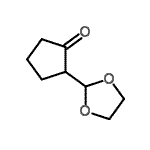 CAS#: 87920-23-8, 2-(1,3-Dioxolan-2-yl)cyclopentanone