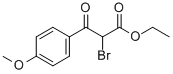 CAS 登录号：87943-96-2， 2-溴-3-(4-甲氧基苯基)-3-氧代-丙酸乙酯