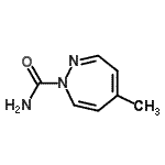 CAS#: 87951-49-3, 5-Methyl-1H-1,2-diazepine-1-carboxamide