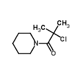 CAS 登录号：87968-02-3， 2-氯-2-甲基-1-(1-哌啶基)-1-丙酮