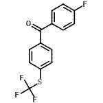 CAS#: 87996-58-5, (4-Fluorophenyl){4-[(trifluoromethyl)sulfanyl]phenyl}methanone