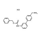 CAS#: 880157-18-6, Benzyl [4'-(aminomethyl)-3-biphenylyl]carbamate hydrochloride (1:1)