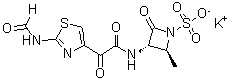 CAS#: 88023-65-8, Potassium (2S-trans)-3-[[[2-(Formylamino)Thiazol-4-Yl]Oxoacetyl]Amino]-2-Methyl-4-Oxoazetidine-1-Sulphonate