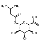 CAS#: 88070-93-3, 1-O-(3-Methylbutanoyl)-beta-D-glucopyranuronic acid