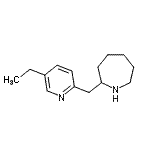 CAS#: 881039-99-2, 2-[(5-Ethyl-2-pyridinyl)methyl]azepane