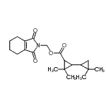 CAS#: 88108-86-5, (1,3-Dioxo-1,3,4,5,6,7-hexahydro-2H-isoindol-2-yl)methyl 2',2',3,3-tetramethyl-1,1'-bi(cyclopropyl)-2-carboxylate
