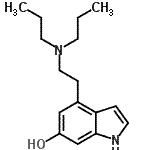 CAS 登录号：88132-47-2， 4-[2-(二丙基氨基)乙基]-1H-吲哚-6-醇