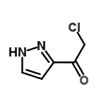 CAS#: 88137-70-6, 2-Chloro-1-(1H-pyrazol-3-yl)ethanone