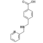 CAS#: 881441-03-8, 4-{[(2-Pyridinylmethyl)amino]methyl}benzoic acid