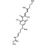 CAS#: 88192-99-8, Methyl [(1E,5R)-5-{5-[(2E,4E)-2,5-dimethyl-2,4-nonadienoyl]-6-hydroxy-4-oxo-4H-pyran-2-yl}-1-hexen-1-yl]carbamate