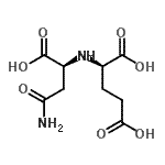 CAS 登录号：88194-24-5， N-[(1S)-3-氨基-1-羧基-3-氧代丙基]-D-谷氨酸