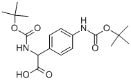 CAS 登录号：88197-41-5， 叔丁氧羰基氨基-(4-叔丁氧羰基氨基-苯基)-乙酸